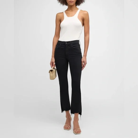 MOTHER The Insider Crop Step Fray Jeans in Not Guilty Size 29 - Picture 15 of 15